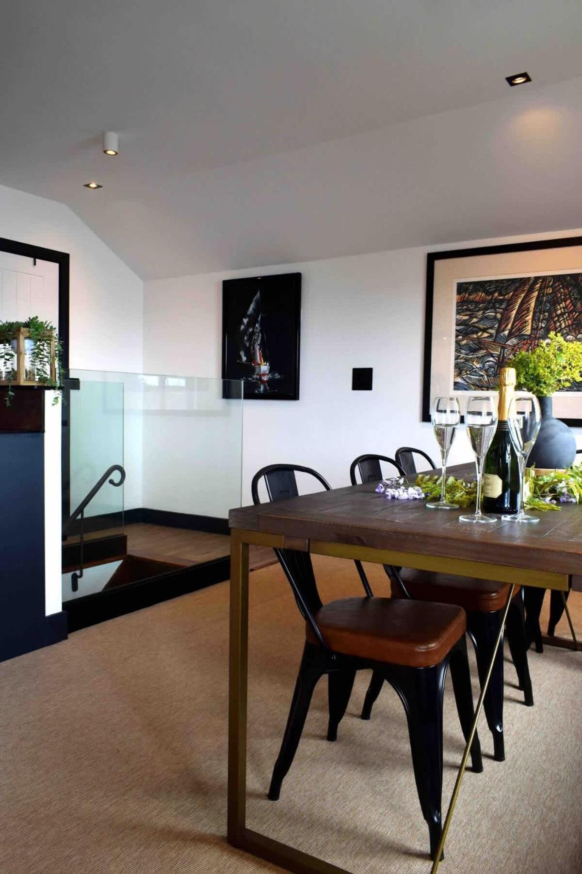 Stunning Waterfront Apartment With Spectacular Views & Parking At 'Captains Loft' Falmouth Exterior foto