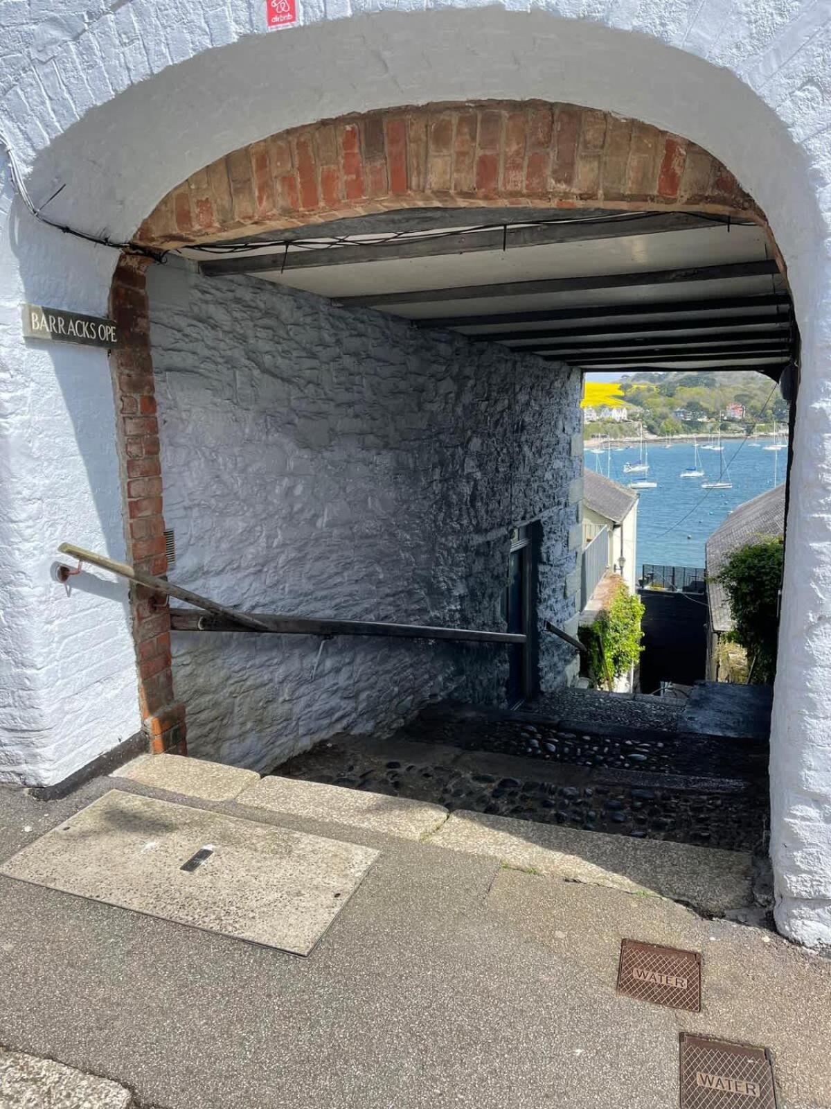Stunning Waterfront Apartment With Spectacular Views & Parking At 'Captains Loft' Falmouth Exterior foto