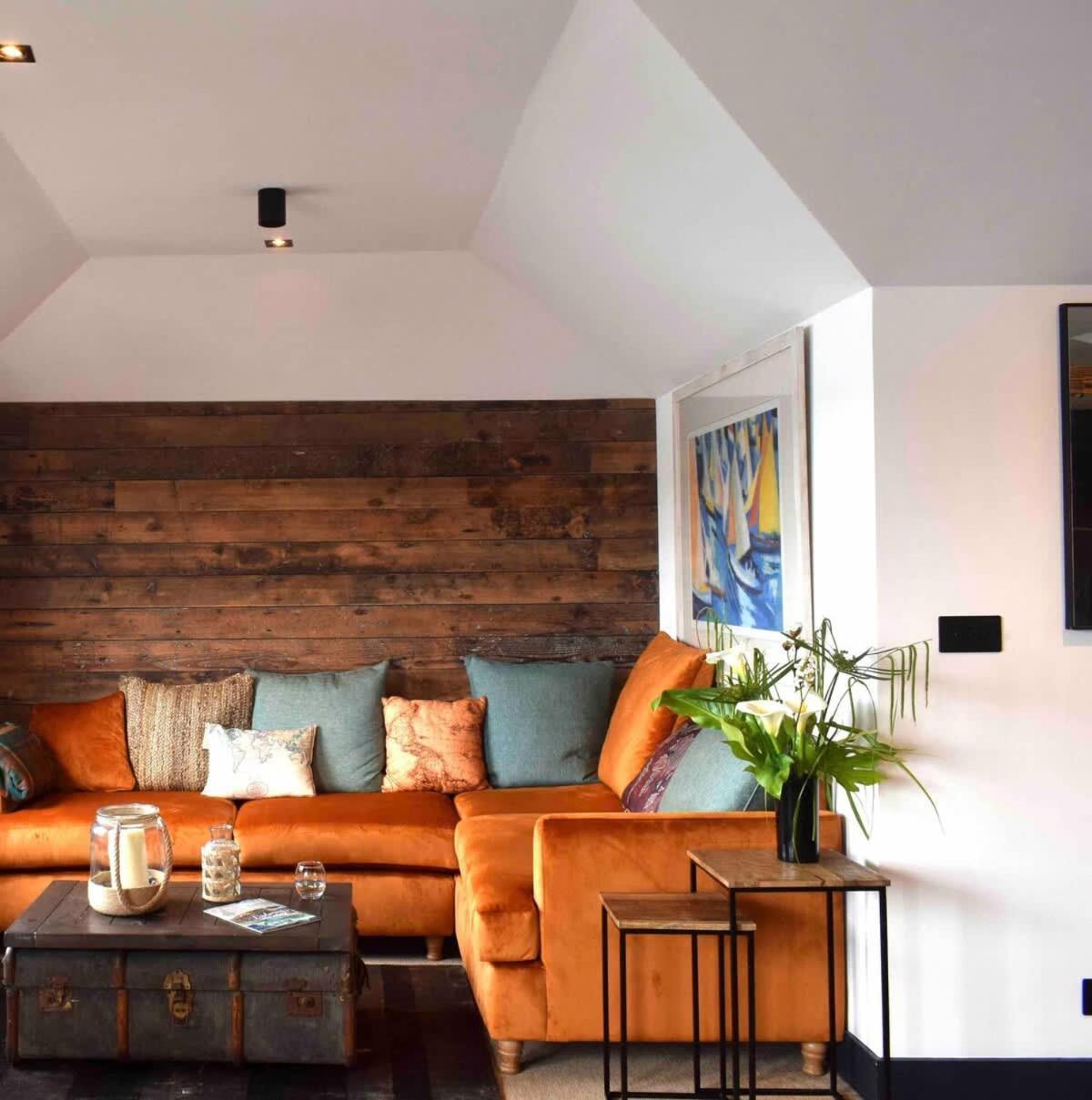 Stunning Waterfront Apartment With Spectacular Views & Parking At 'Captains Loft' Falmouth Exterior foto